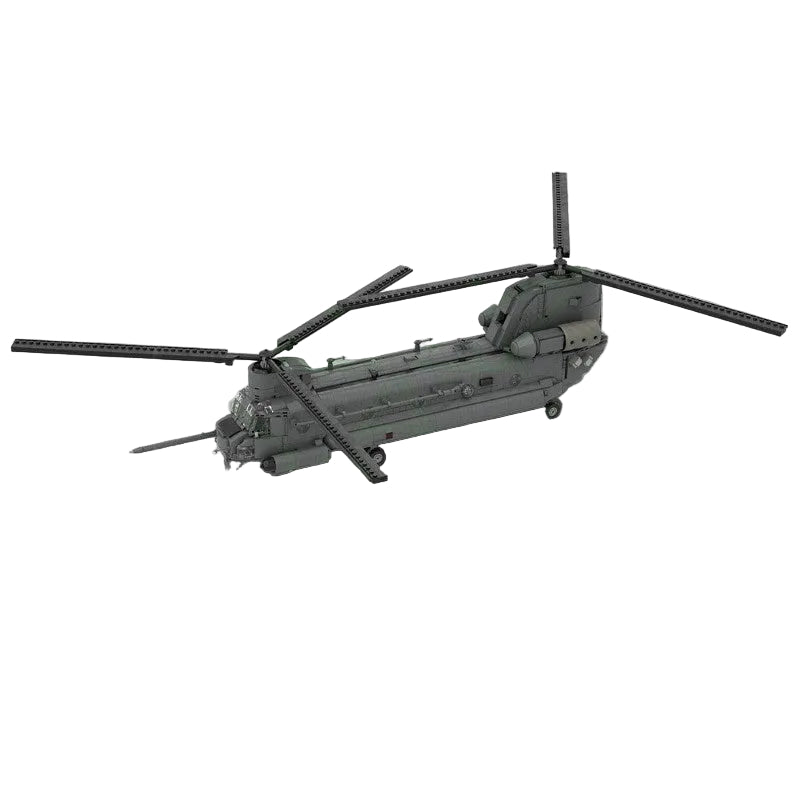 MH-47E Special Operations Helicopter 1:35 Scale MOC Building Kit - 1