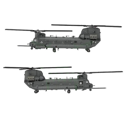 MH-47E Special Operations Helicopter 1:35 Scale MOC Building Kit - 2