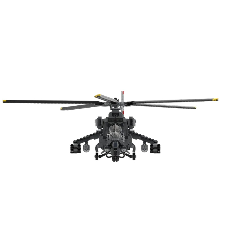 Mi-24 Superhind Mk IV Attack Helicopter MOC Building Kit - 2
