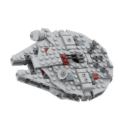Micro Space Smuggler Ship Building Kit | LEGO-Compatible MOC - 2