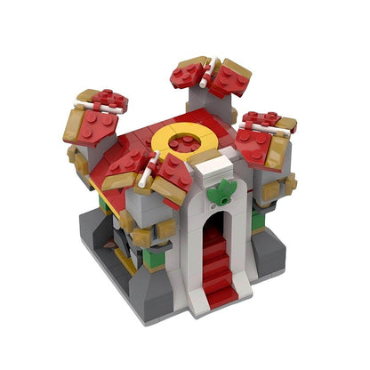 Micro Strategy Base Town Hall 1-16 Building Kit | LEGO-Compatible MOC - 1