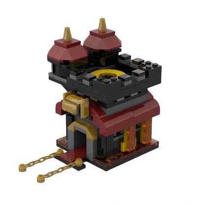 Micro Strategy Base Town Hall 1-16 Building Kit | LEGO-Compatible MOC - 14