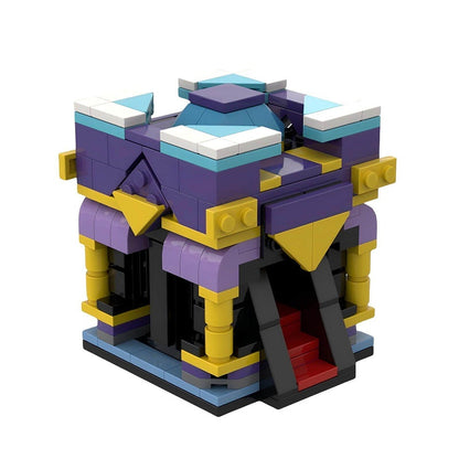 Micro Strategy Base Town Hall 1-16 Building Kit | LEGO-Compatible MOC - 19