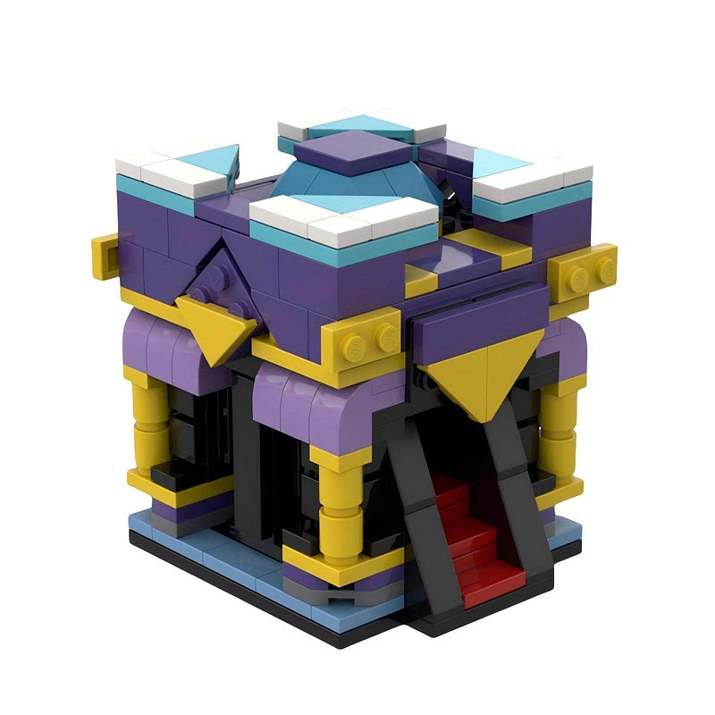 Micro Strategy Base Town Hall 1-16 Building Kit | LEGO-Compatible MOC - 3