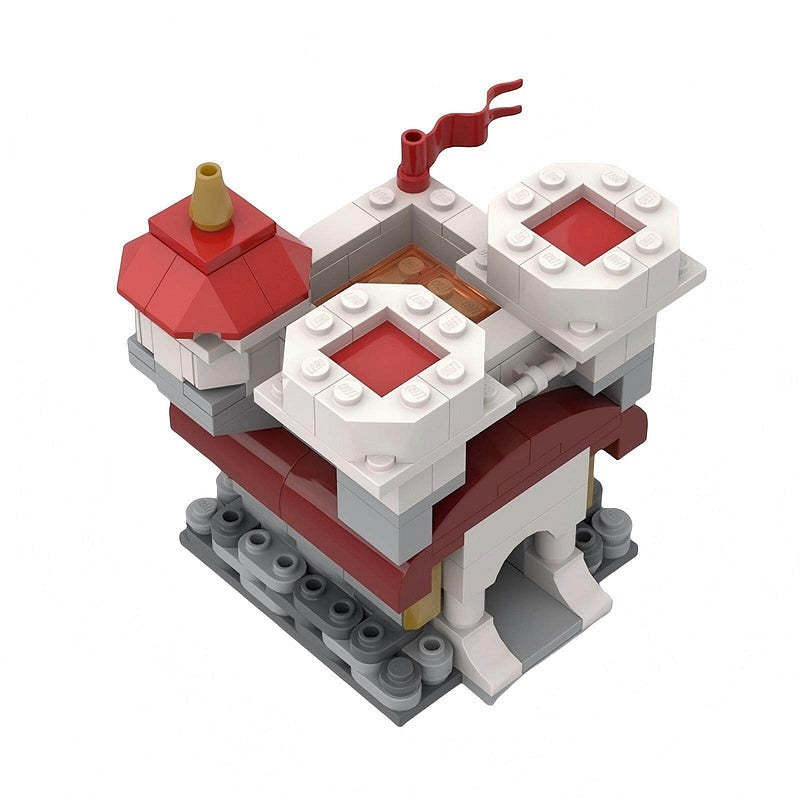 Micro Strategy Base Town Hall Lv1-16 MOC Building Kit | Tactical Base Model - 16