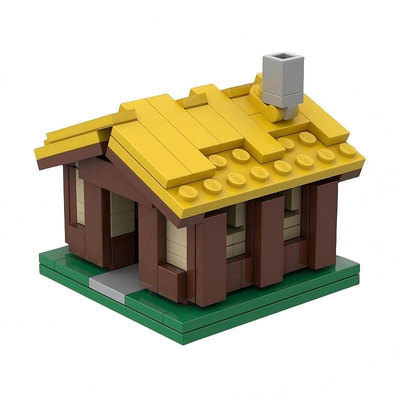 Micro Strategy Base Town Hall Lv1-16 MOC Building Kit | Tactical Base Model - 6