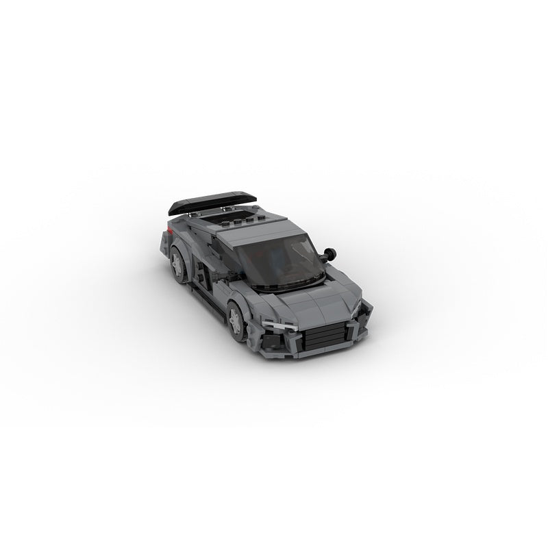 Mid-Engine Sports Coupe R8 MOC Building Kit - 1