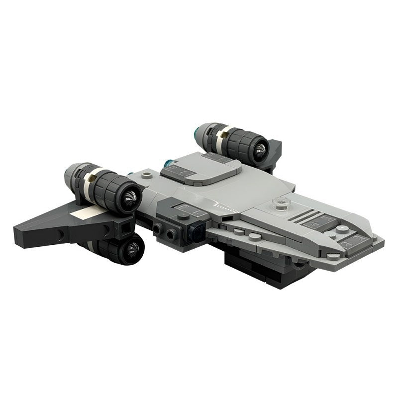 Mid-Scale Armored Republic Starship MOC Building Set with Jettison Hull - 3