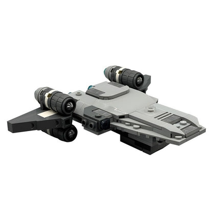 Mid-Scale Armored Republic Starship MOC Building Set with Jettison Hull - 3