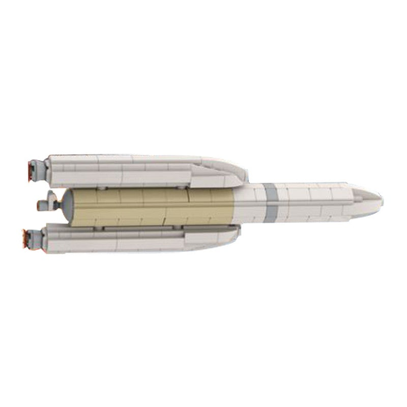 Midi Ariane V Rocket MOC Building Kit | Space Launch Model - 3