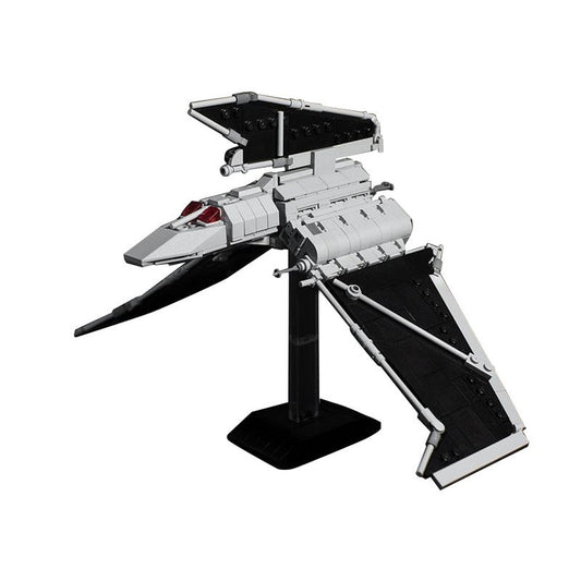 Midi-Scale Elite Commando Gunship MOC Spacecraft Building Kit - 1
