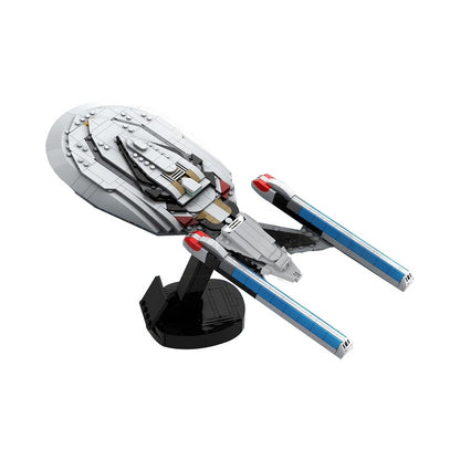 Midi Scale Galaxy Explorer Star Cruiser Building Kit | LEGO-Compatible MOC - 2