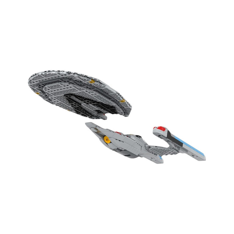 Midi Scale Galaxy Explorer Star Cruiser Building Kit | LEGO-Compatible MOC - 6