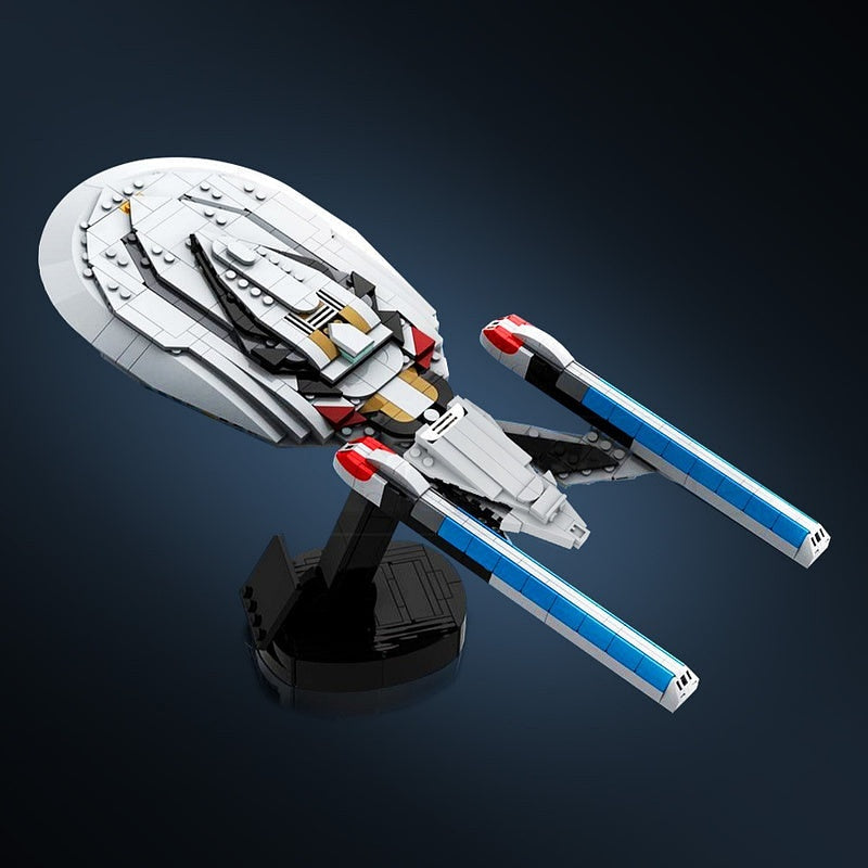 Midi Scale Galaxy Explorer Star Cruiser MOC Building Kit Spacecraft Model - 3