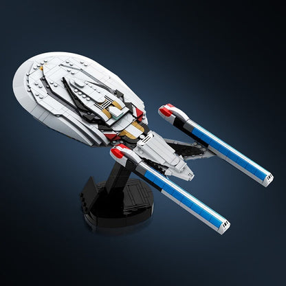 Midi Scale Galaxy Explorer Star Cruiser MOC Building Kit Spacecraft Model - 3