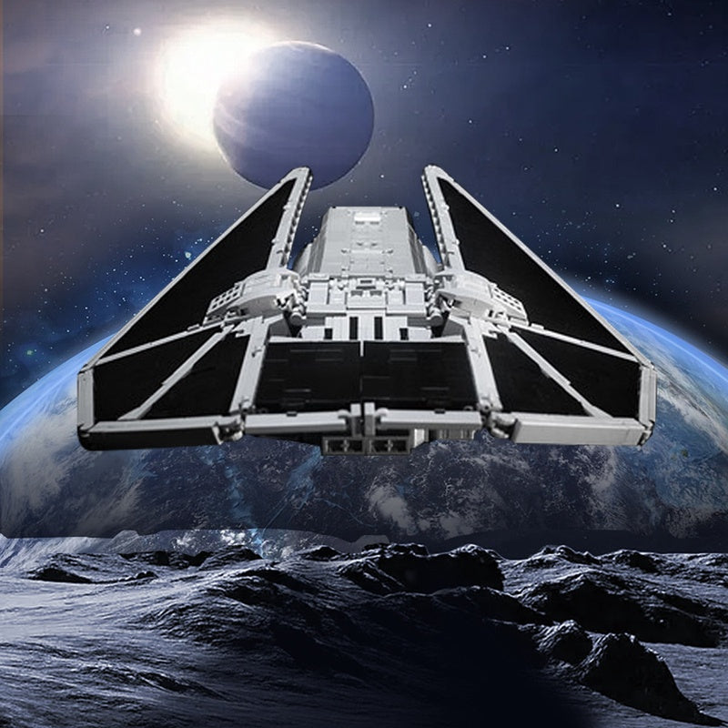 Midi-Scale Imperial Assault Shuttle Building Kit | LEGO-Compatible MOC - 1