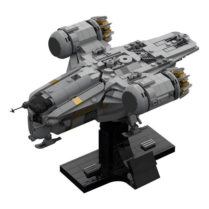 Midi-Scale Twin-Engine Armored Space Transport MOC Building Kit - 1