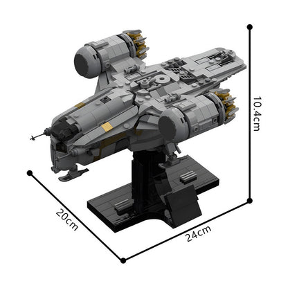 Midi-Scale Twin-Engine Armored Space Transport MOC Building Kit - 4