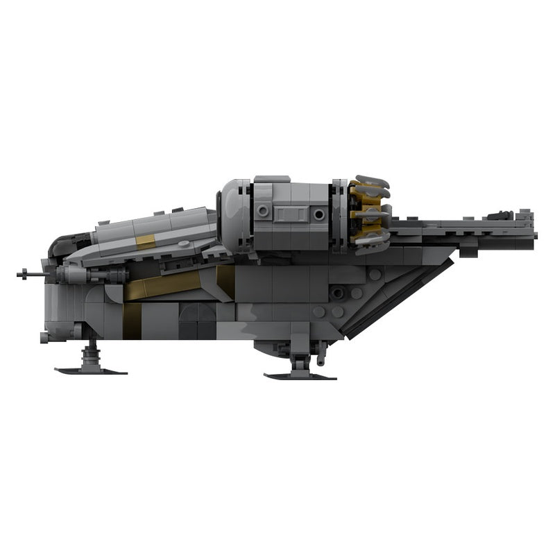 Midi-Scale Twin-Engine Armored Space Transport MOC Building Kit - 5