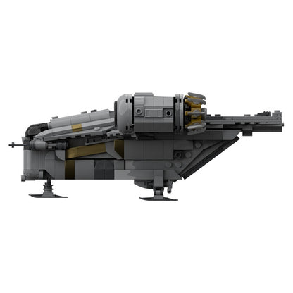 Midi-Scale Twin-Engine Armored Space Transport MOC Building Kit - 5