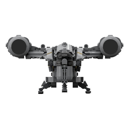 Midi-Scale Twin-Engine Armored Space Transport MOC Building Kit - 6