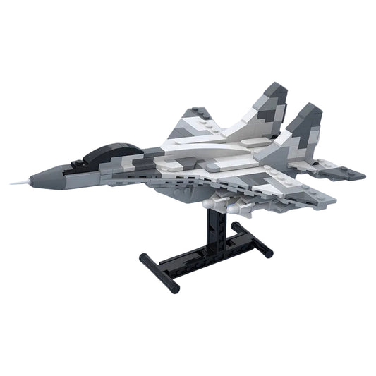 MiG-29 1:72 Fighter Jet MOC Building Kit - 1