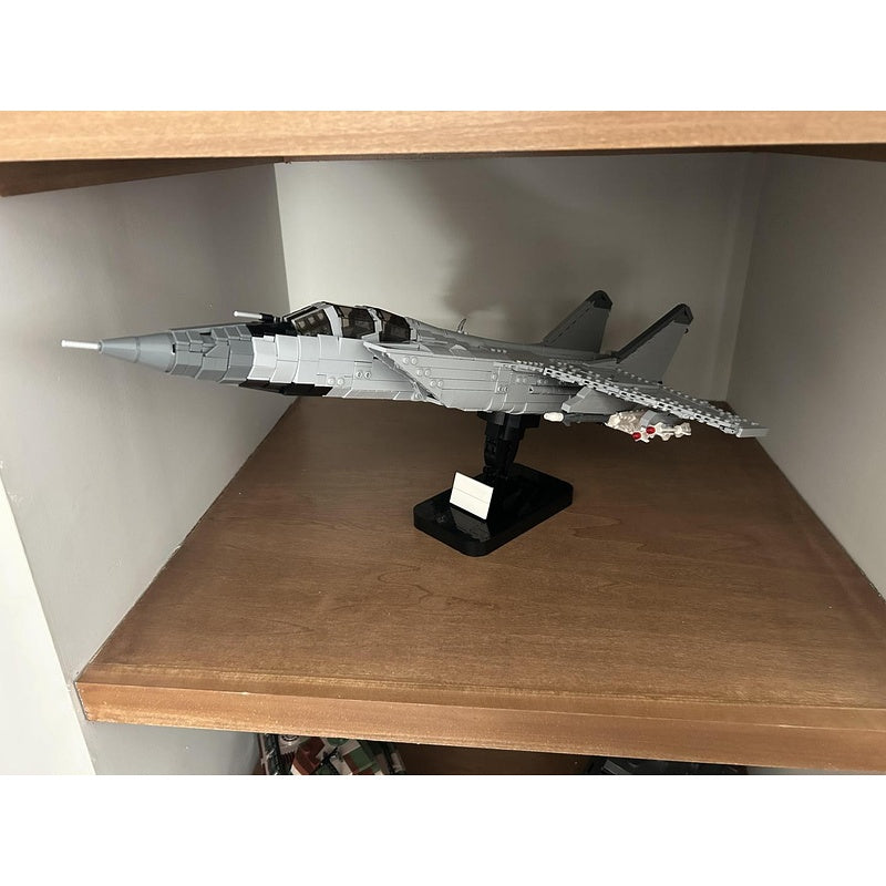 MiG-31 Foxhound 1:35 Interceptor Jet MOC Building Kit - 5