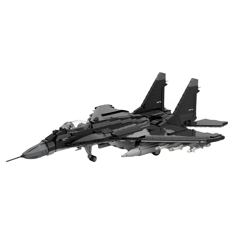 MiG 35-S Modern Multirole Fighter Jet MOC Building Kit - 1