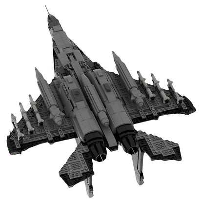 MiG 35-S Modern Multirole Fighter Jet MOC Building Kit - 4