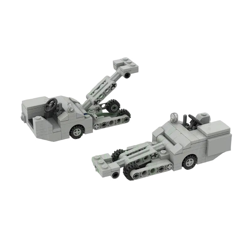 Military Aircraft Ground Support Equipment 1:35 Scale MOC Building Kit - 3