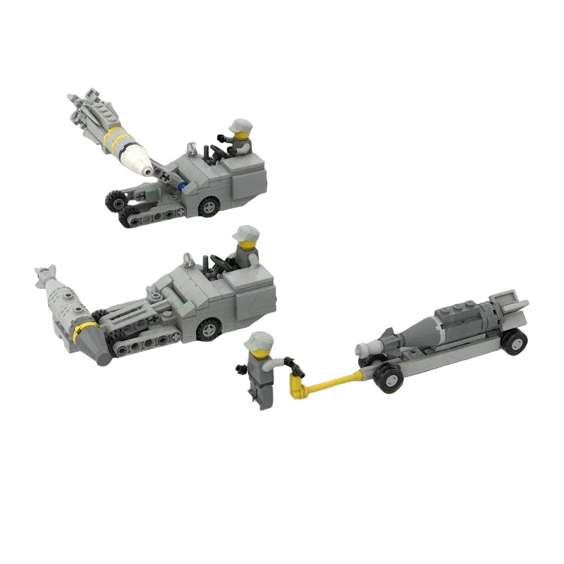 Military Aircraft Ground Support Equipment 1:35 Scale MOC Building Kit - 5