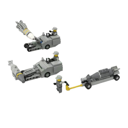 Military Aircraft Ground Support Equipment 1:35 Scale MOC Building Kit - 5