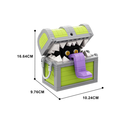 Mimic Treasure Chest Fantasy Monster MOC Building Kit - 8