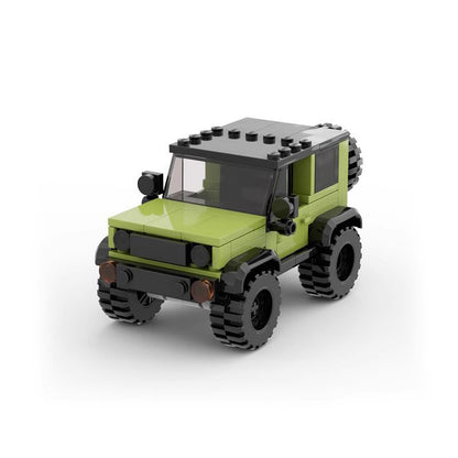 Mini 6-stud Cabriolet Off-Road Vehicle Building Kit | LEGO-Compatible MOC - 7