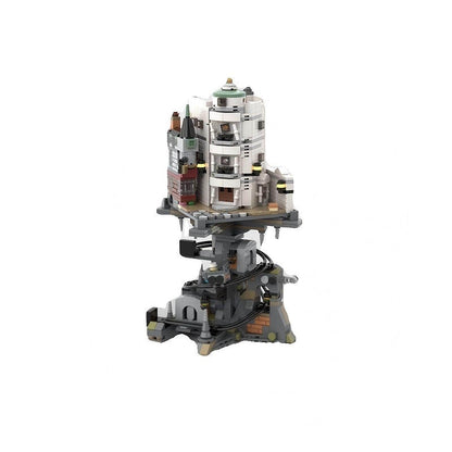 Mini Magical Wizard Bank & Mine MOC Building Kit Fantasy Diorama Model - 1