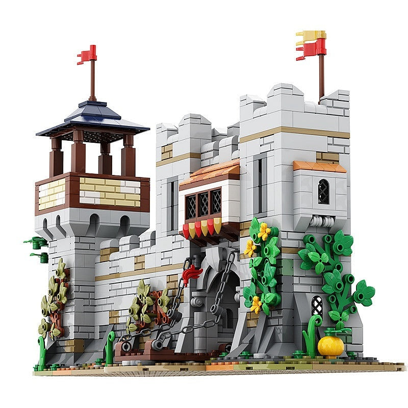 Mini Medieval Knights Castle MOC Fantasy Architecture Building Kit - 2
