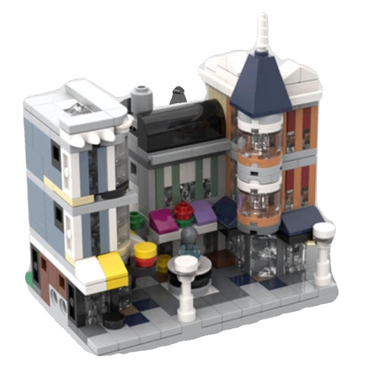 Mini Modular Assembly Square Building Kit | LEGO-Compatible MOC - 1