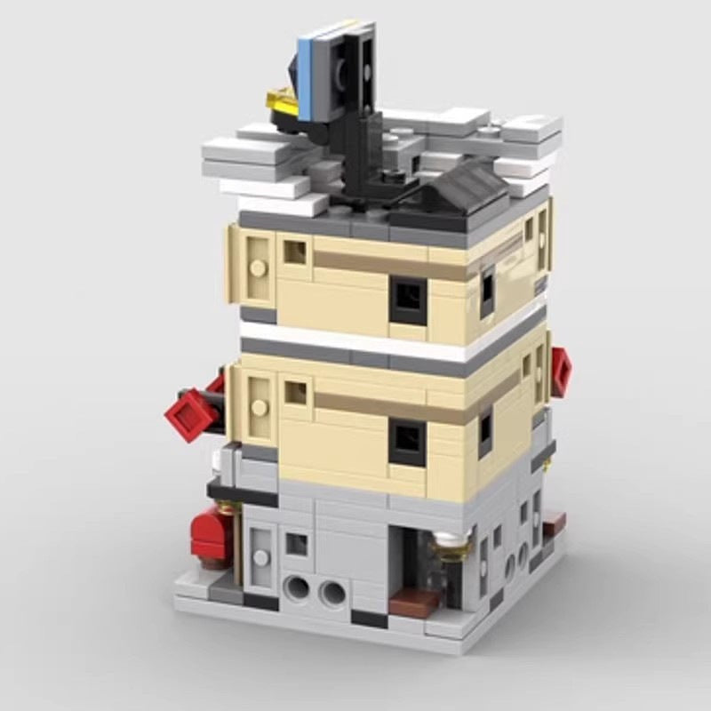 Mini Modular Grand Emporium MOC Building Kit | City Architecture Model - 3