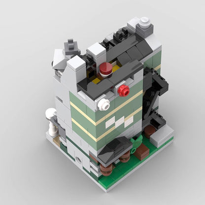 Mini Modular Green Grocer Building Kit | LEGO-Compatible MOC - 4