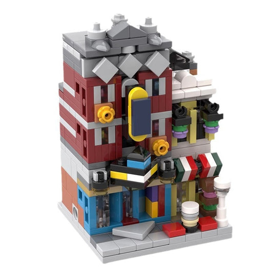 Mini Modular Jazz Club Building Kit | LEGO-Compatible MOC - 1