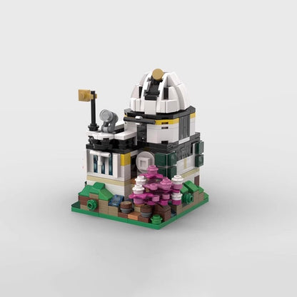Mini Mountain Observatory MOC Building Kit | Mountain View Display Model - 2
