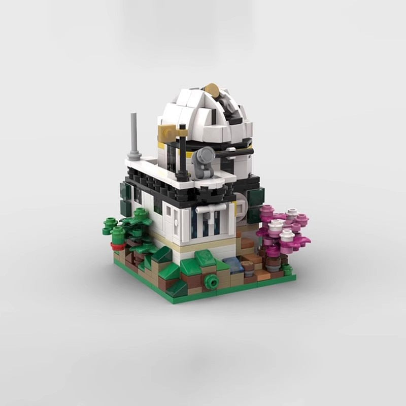 Mini Mountain Observatory MOC Building Kit | Mountain View Display Model - 3