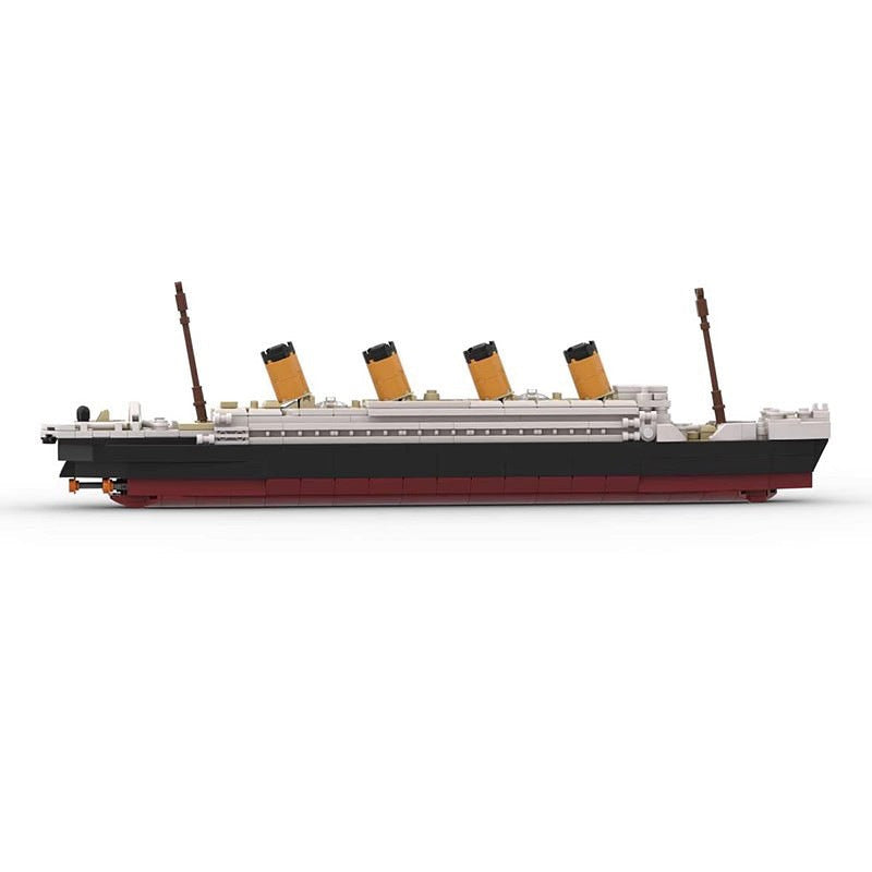 Mini R.M.S. Titanic Building Kit | Historical Ocean Liner Display Model - 1