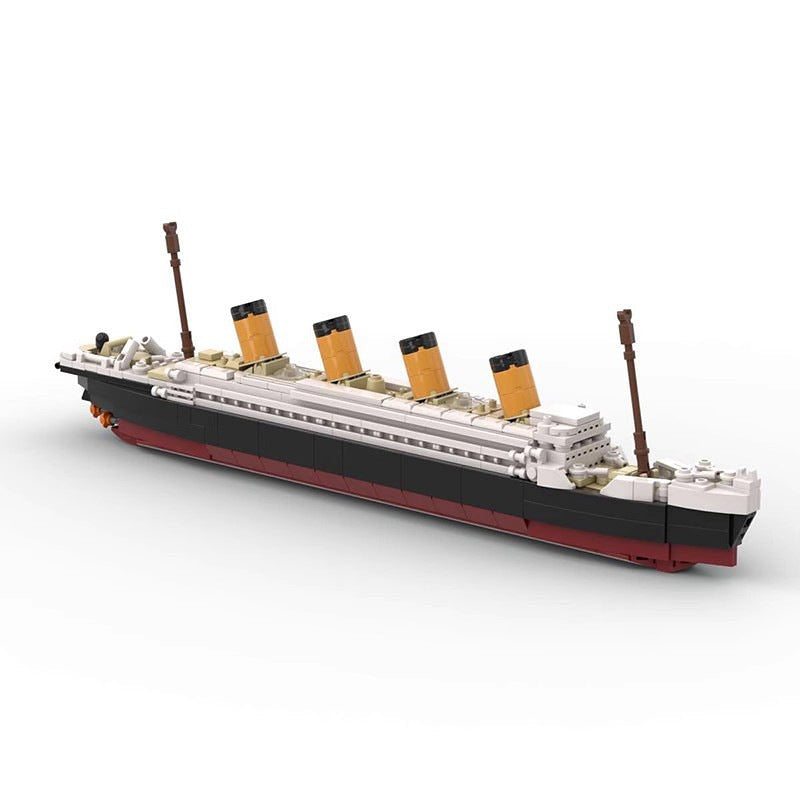 Mini R.M.S. Titanic Building Kit | Historical Ocean Liner Display Model - 3