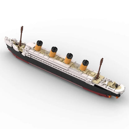 Mini R.M.S. Titanic Building Kit | Historical Ocean Liner Display Model - 4