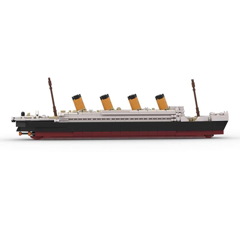 Mini R.M.S. Titanic Building Kit | Miniscale | LEGO-Compatible MOC - 1