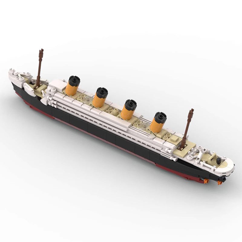 Mini R.M.S. Titanic Building Kit | Miniscale | LEGO-Compatible MOC - 4