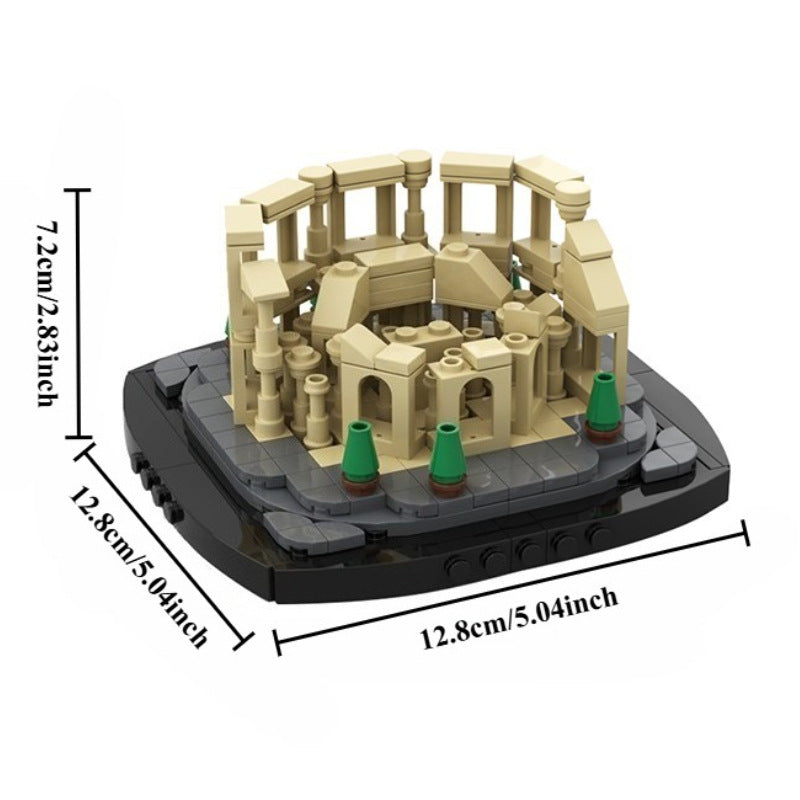 Mini SET The Colosseum Building Kit | LEGO-Compatible MOC - 4