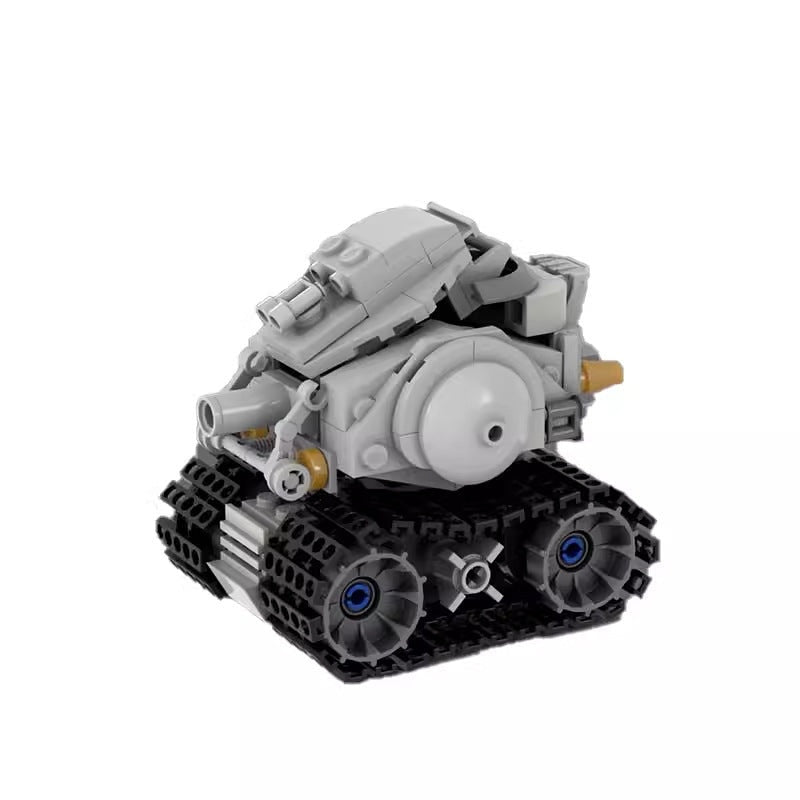 Mini Tank MOC Building Kit | Compact Armored Military Vehicle - 4