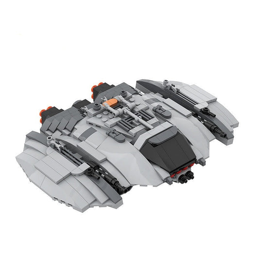 Miniscale Interstellar Raider MOC Starfighter Building Kit | Spacecraft - 1